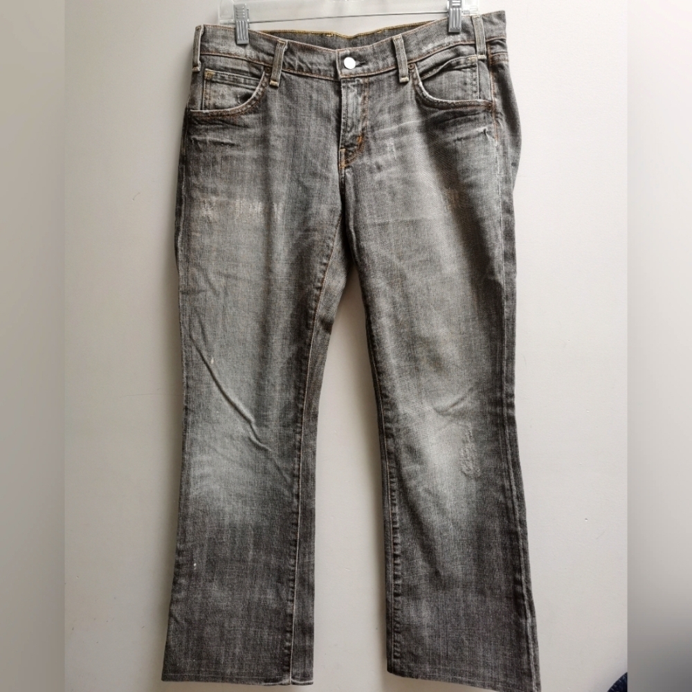 Citizen and humanity Jeans Size 31 Gray Waist 17.5" Rise 8" Inseam 31"